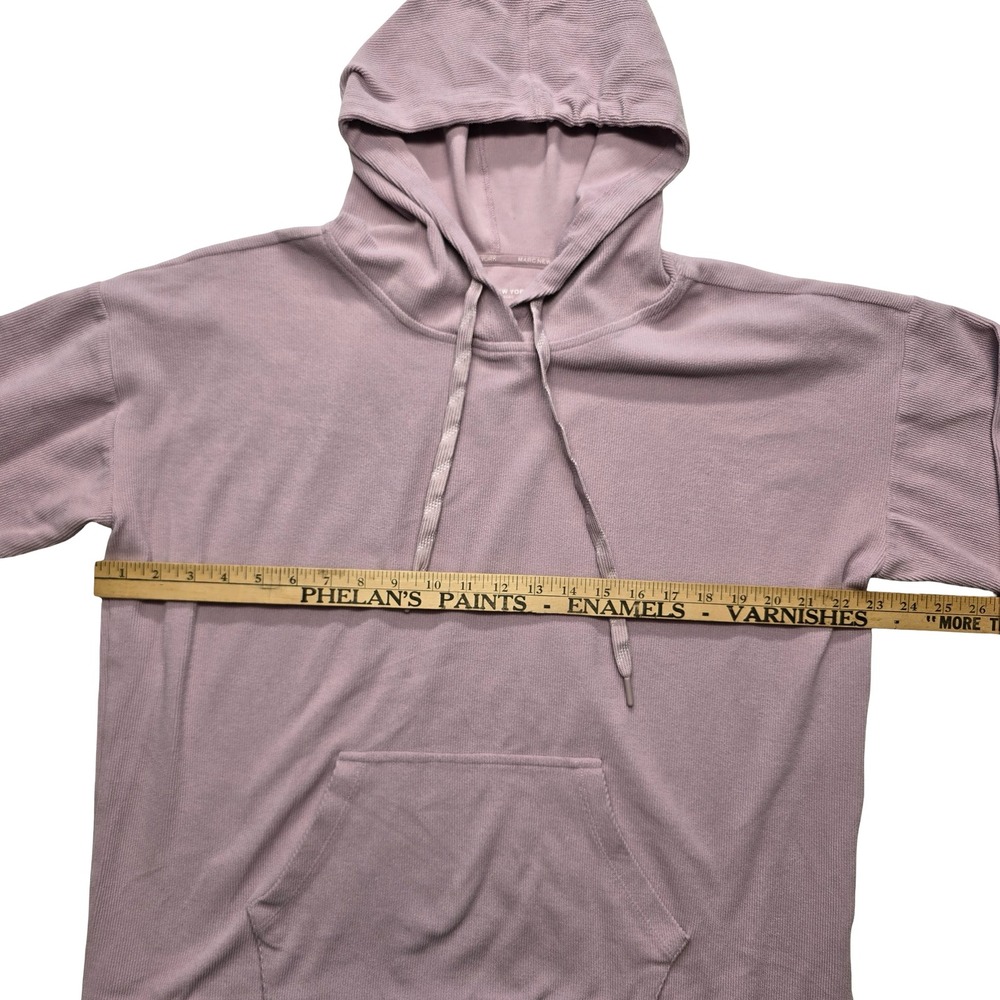 Marc New York Hoodie Mauve Pullover Pocket Casual Streetwear XL - Picture 5 of 6